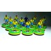 Subbuteo Andrew Table Soccer Brazil 1982 World Cup Team on WSB Professional bases